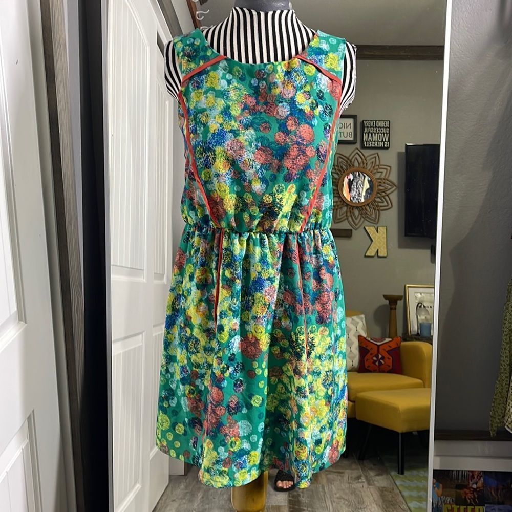 Gianni Bini girl’s floral print dress Size: XL